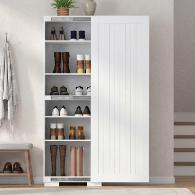 Shoe Storage Tall Cabinet
