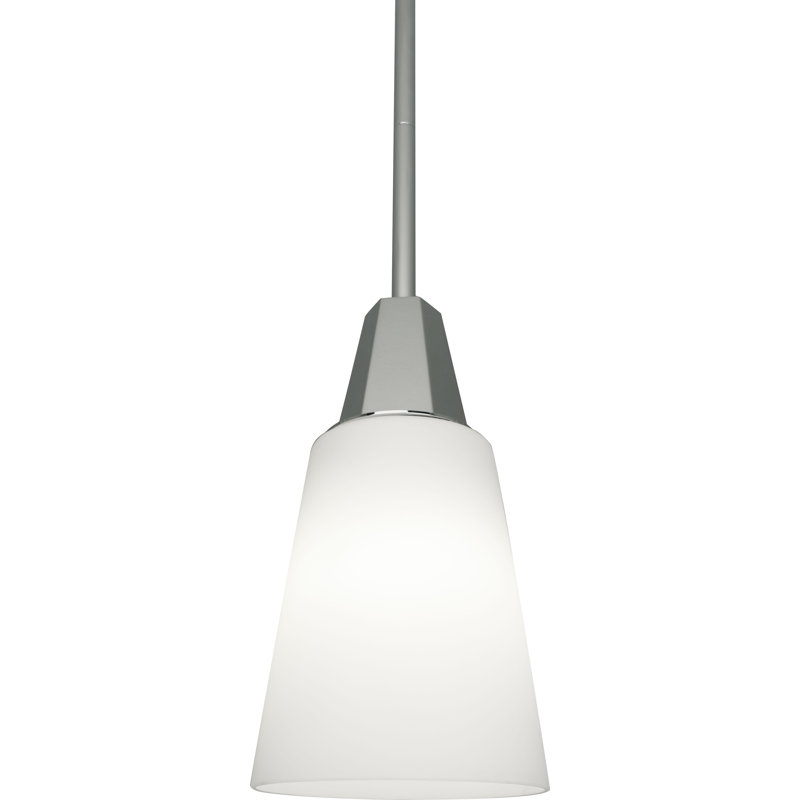 Luminaire suspendu Wheatley, Givré, Chrome poli