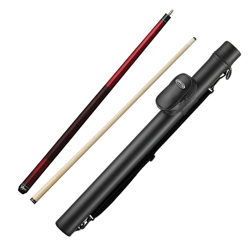 Étui pour baguettes Q-Vault Supreme, L 4 po x l 6 po, Rouge