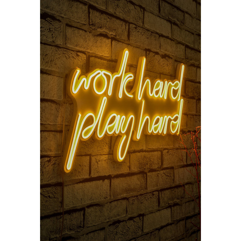 Flexible Neon LED Strip Light, Waterproof IP67, 21.7 x 14.2 x 0.8 inches | DC 12V, 8W-10W/meter | Yellow PVC Foam Template | Built-in Wall Hanging System | Ideal for Home Decor & Creative Lighting Solutions