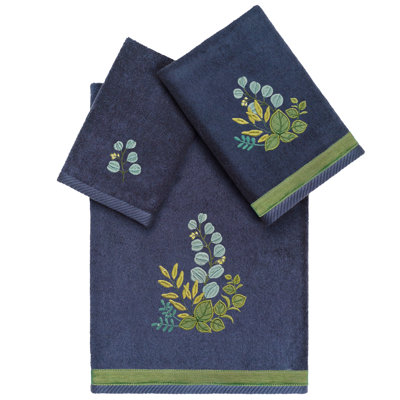 Botanica 3 Piece Turkish Cotton Towel Set