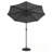 Aislynn 3m Traditional Parasol with LED Light-670096287