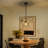 Modern 1-Light Single Dome Kitchen Island Pendant With Clear Glass-1618353749