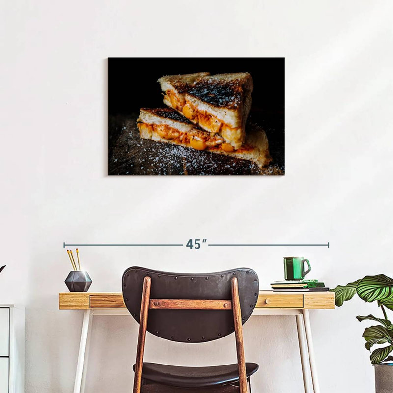 Yarlin Grilled Cheese, 20" H x 30" W