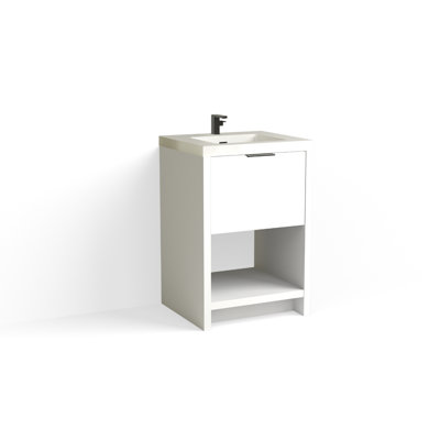 Vista 24" W Freestanding Single Bathroom Vanity