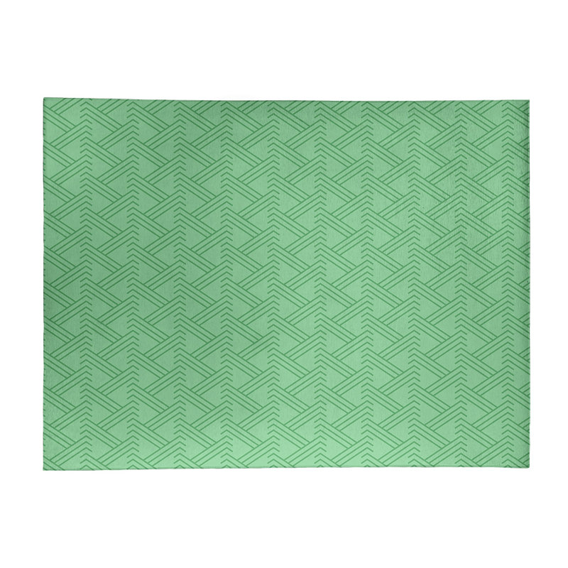 Chenille Geometric Indoor Rug, Rectangle 5' x 7'