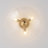 3 - Light Vintage Bowl Glass Shade Semi Flush Mount-546424070