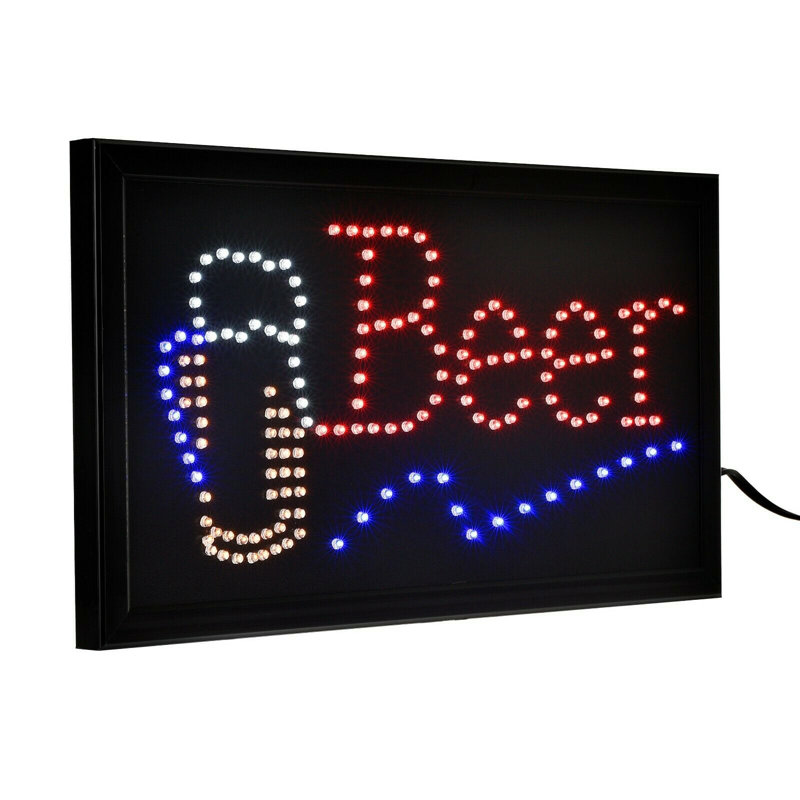 Rectangular Beer Sign 