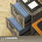 Ash And Blue Bar Cabinet With Integrated Bottle Racks And Double-Sided Shelves For Modern Kitchens-13220548
