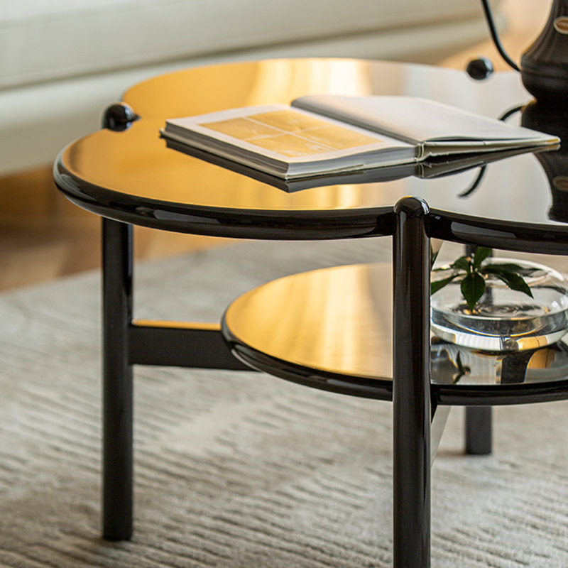 Light luxury modern petal coffee table