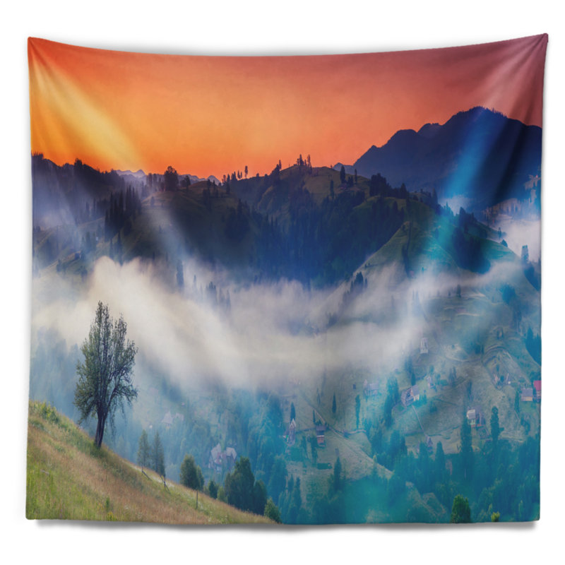 Polyester Tapestry, 50" H x 60" W