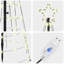  LED Christmas Tree with Ground Spikes 250 cm Iron-1235773559