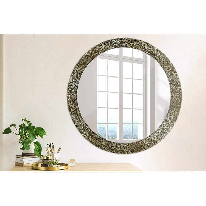 Huldar Glass Flat Wall Mirror