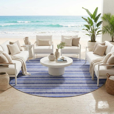 Tapis d'intérieur rond 8 po