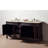 Shamikka Double Bathroom Vanity with Granite Top