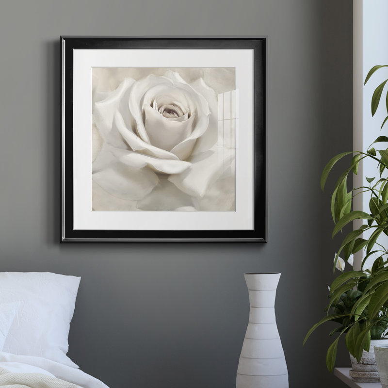 «Dreamy I», reproduction d'art sur papier encadré, H 17,5 po x l 17,5 po x P 1,5 po, Cadre noir