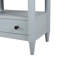 Table de chevet ouverte avec 2 tiroirs-177896660