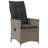  Garden Dining Set Grey, Dark Grey, Brown-1607975094-1607975092