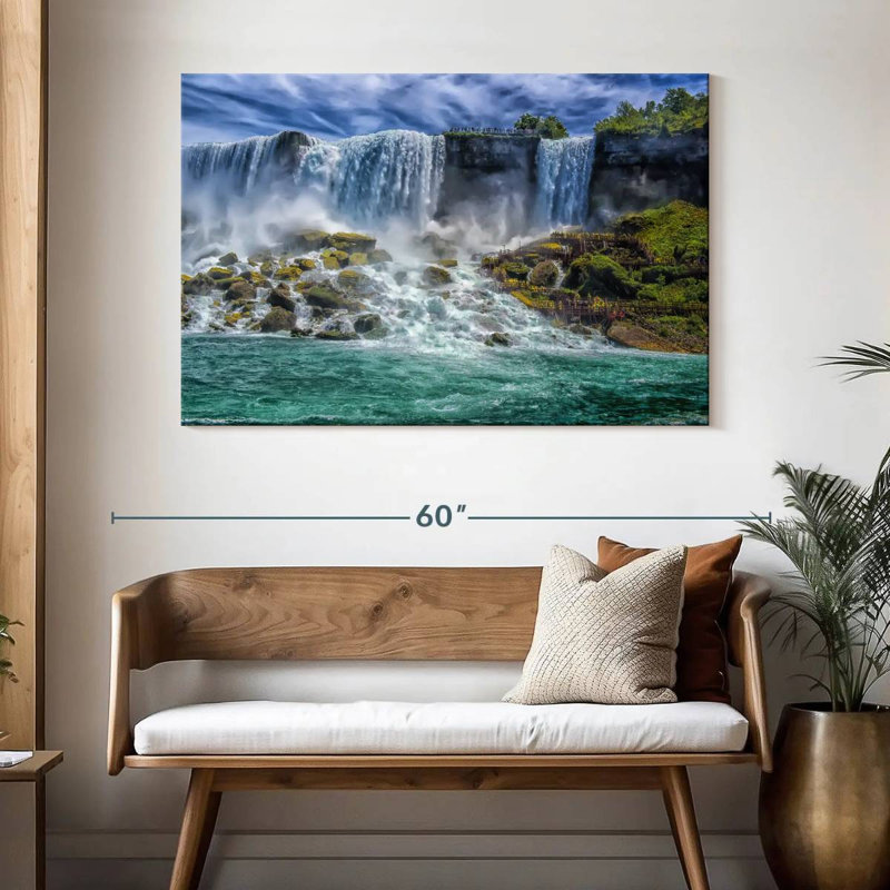 Alvord Niagara Falls Stream, H 32 po x l 48 po