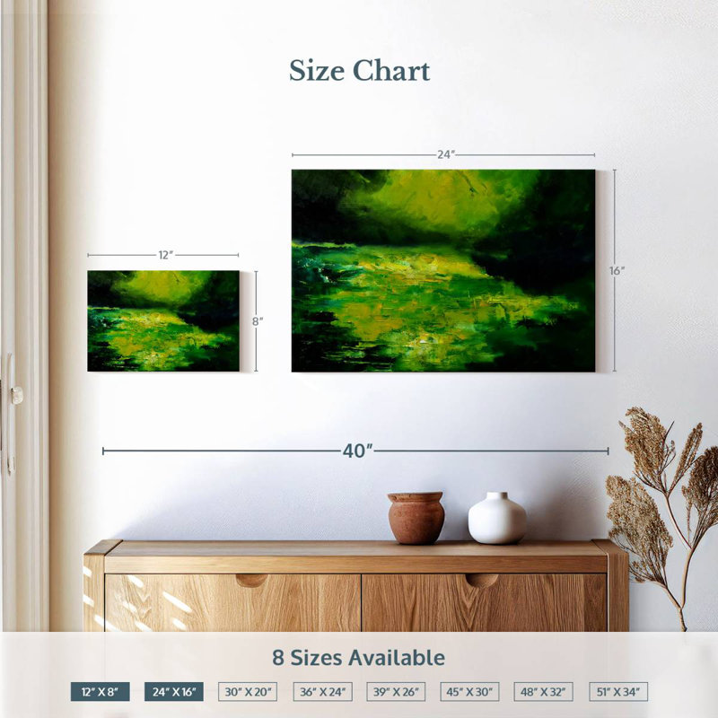 Avery Green Harmony, 16" H x 24" W
