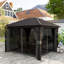 Outsunny 3 x 3.6 m Outdoor Hardtop Gazebo Canopy Aluminium Frame-1182503154
