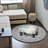Cebrail Velvet Ottoman-521621653