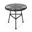 Table d'appoint d'extérieur moderne avec plateau en rotin-125119827