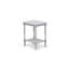 Bedford Nightstand - Rectangle End Table with Open Storage Shelf for Bedroom, Urban Grey-1378221883