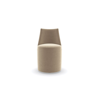 Barrel Roll Upholstered Dining Chair
