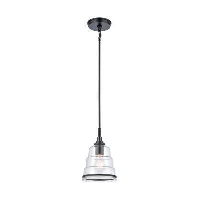 Cheltenham 6.5'' Wide 1-Light Mini Pendant - Matte Black