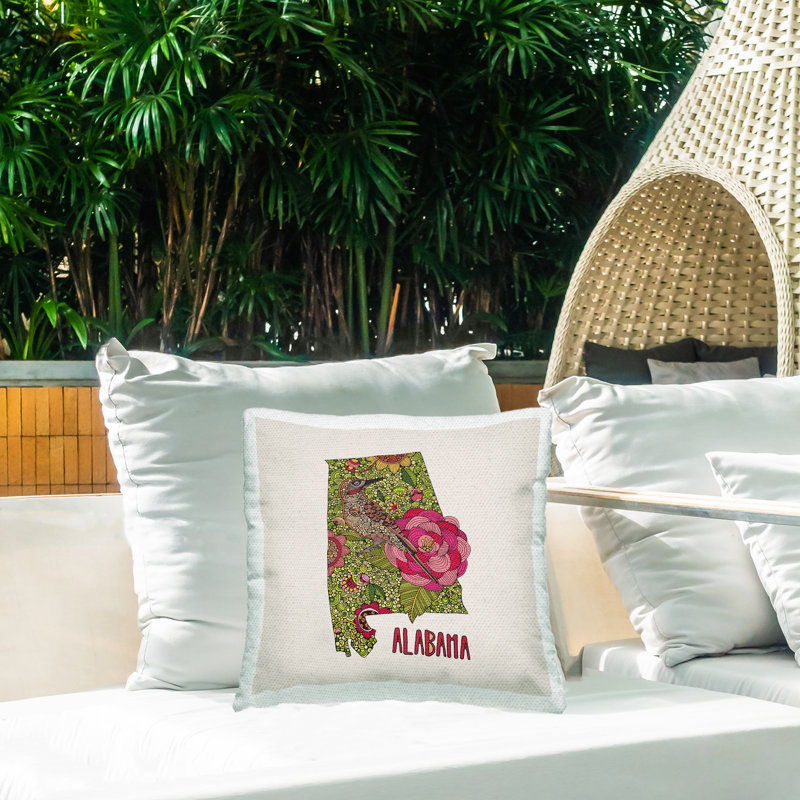 Coussin Alabama Camellia