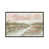 Distressed White Floater Framed Canvas selected