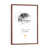 Toile avec cadre en bois classique
