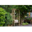 120cm W x 62cm D Solid Wood Arbour with Bench in Natural Timber