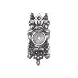 Kings Road Metal Knob Backplate