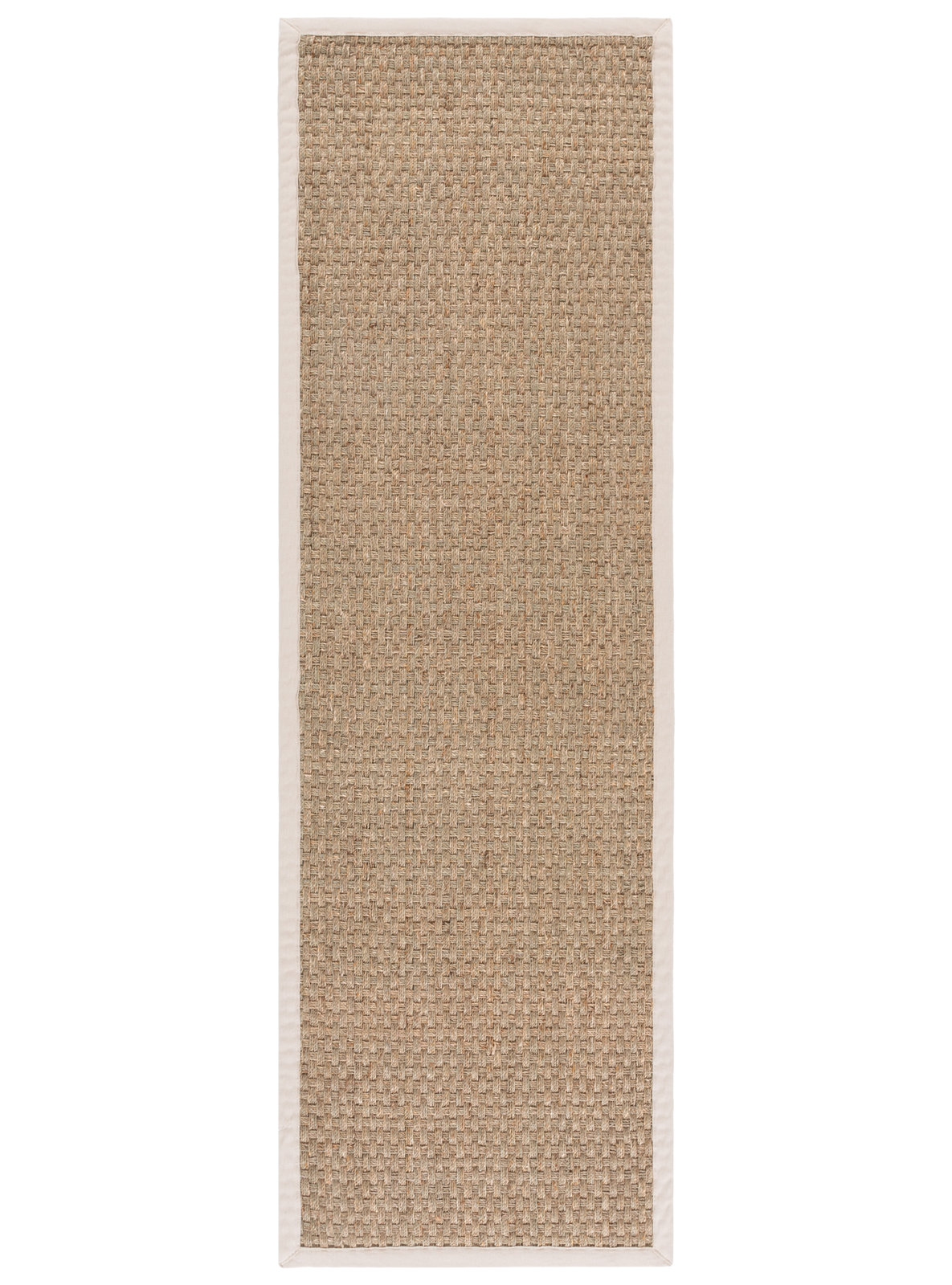 Dollard Natural/Ivory Area Rug, Runner 2'6" x 8'