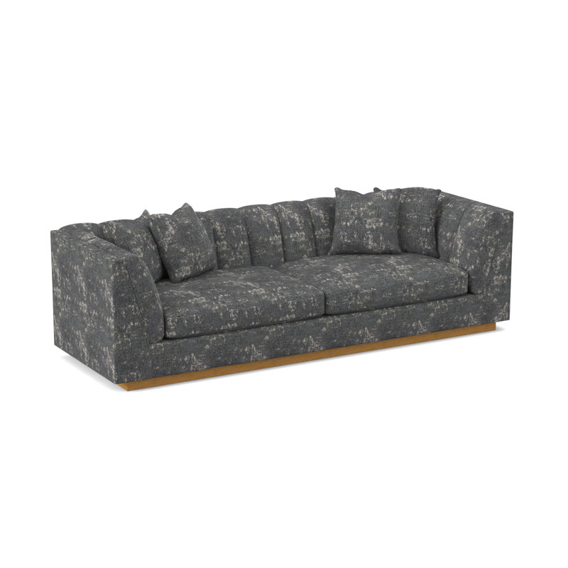 Dapper Sofa, Amber, Filigree Ivory 100% Polyester