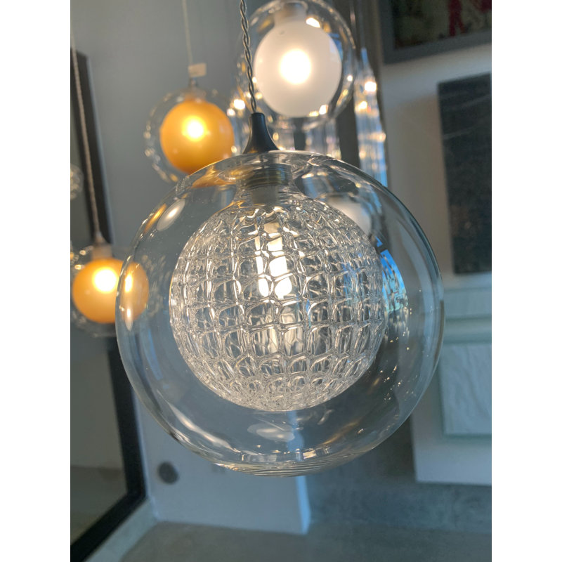 Reflection Breeze Pendant Lights, Satin Nickel