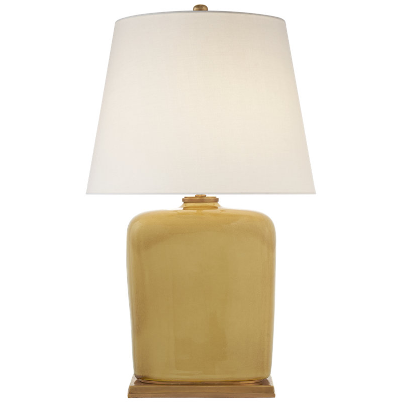 Thomas O'Brien Mimi Table Lamp, Light Honey, Fabric