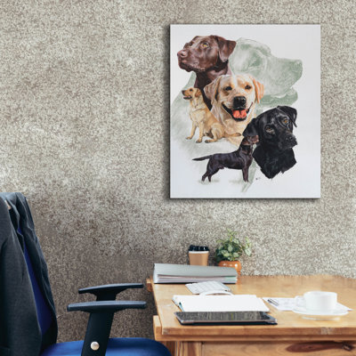 «Labrador 2» par Barbara Keith, art mural sur toile