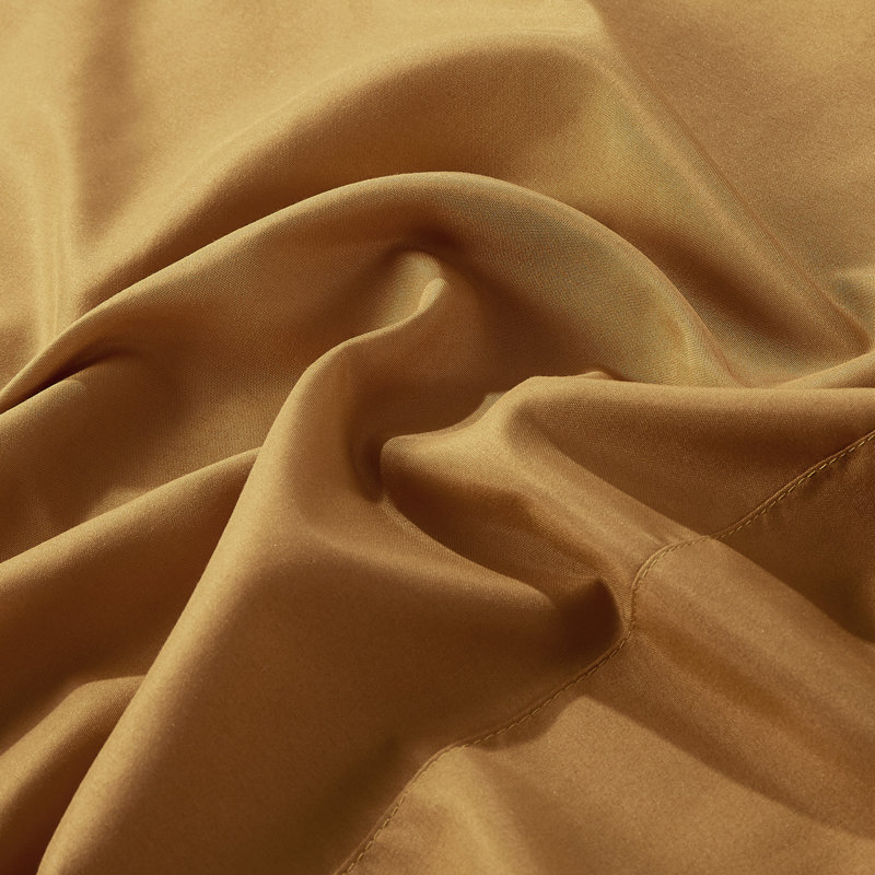 Ensemble de draps en microfibre Jcrown, Ensemble de draps très grand californien avec 2 t, Chameau