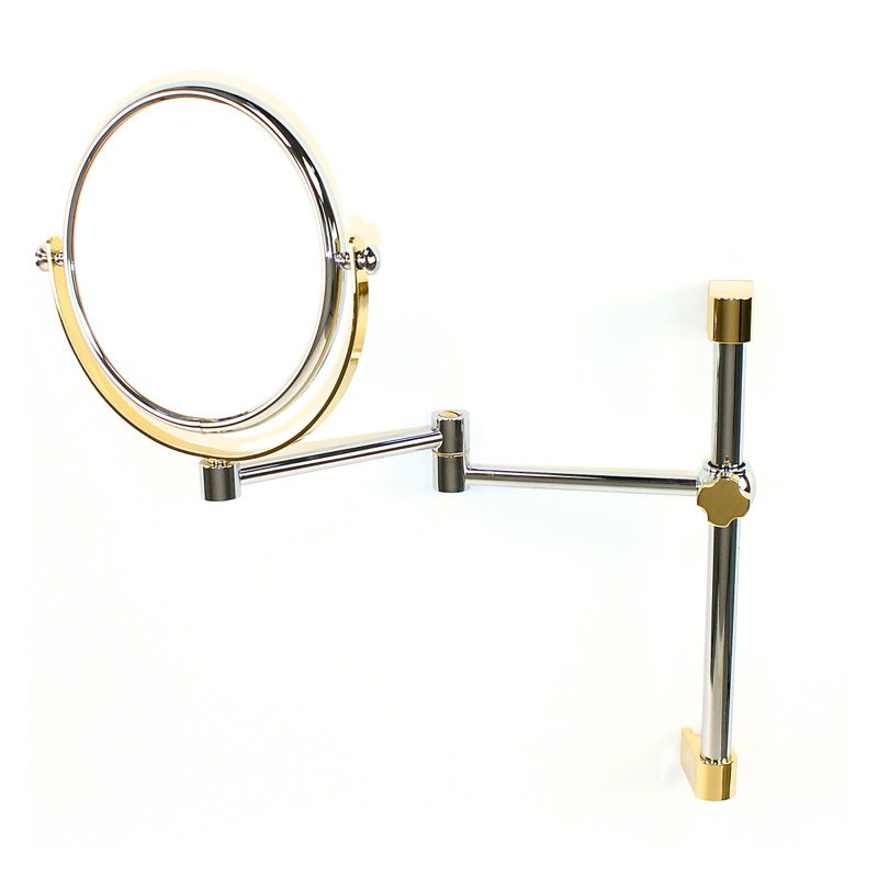 Miroir grossissant contemporain, Chrome