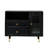 Black Vanity Desk With Large Mirror, 3 - Color Lighting Modes, And Interchangeable Cabinet, Providing Optimal Storage Built In Power Strip For Bedroom Decor Modern Dressing Table Adjustable Lights,-943107665