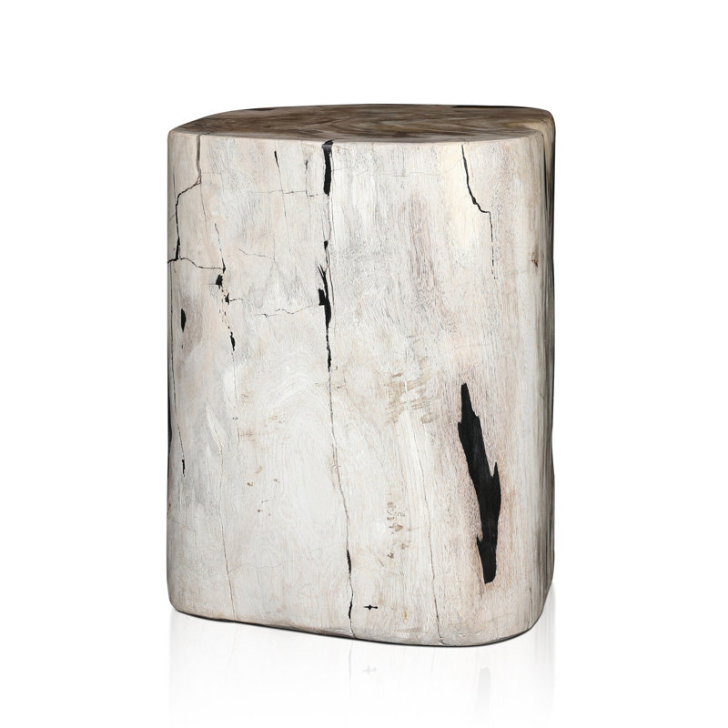Kos End Table, Light Petrified Wood