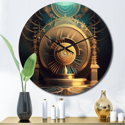 Metal Wall Clock
