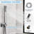 Pressure-balanced Shower Faucet with Rough in-Valve-93495560