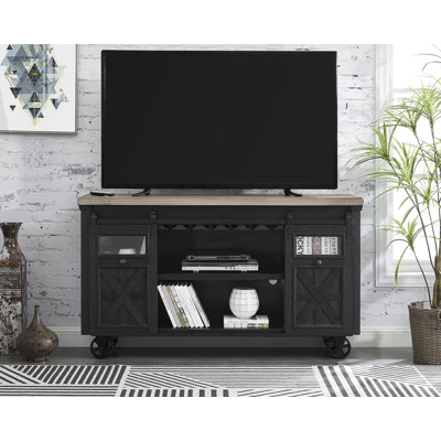 Blackened Oak Bar Cart