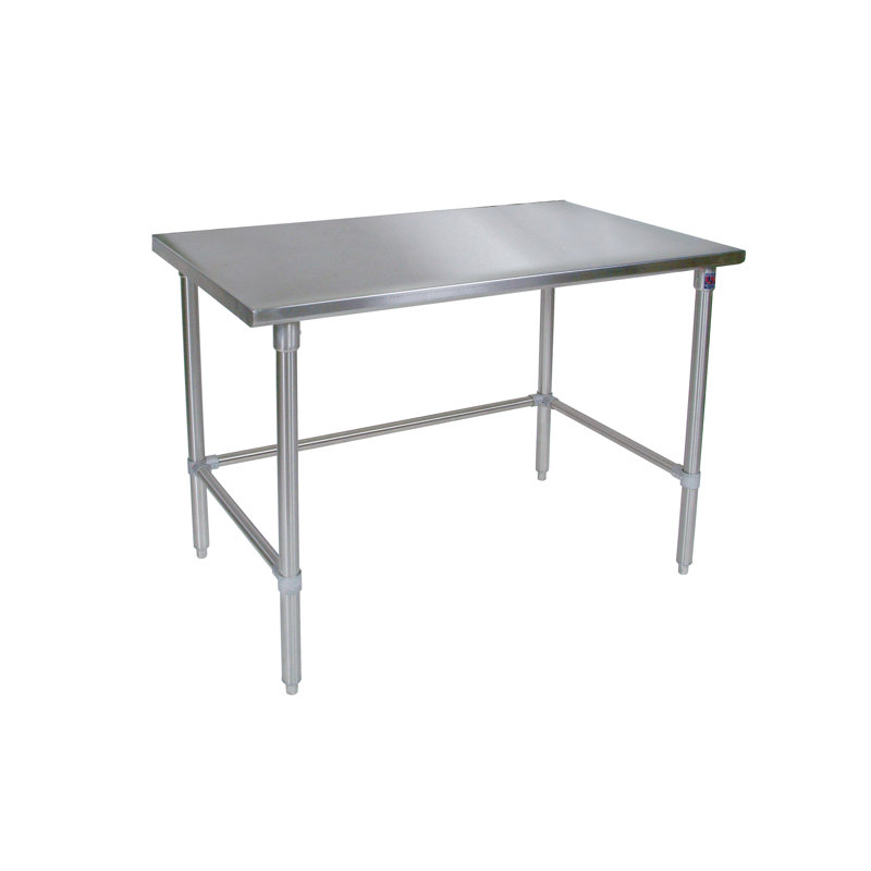 Table de travail en acier inoxydable