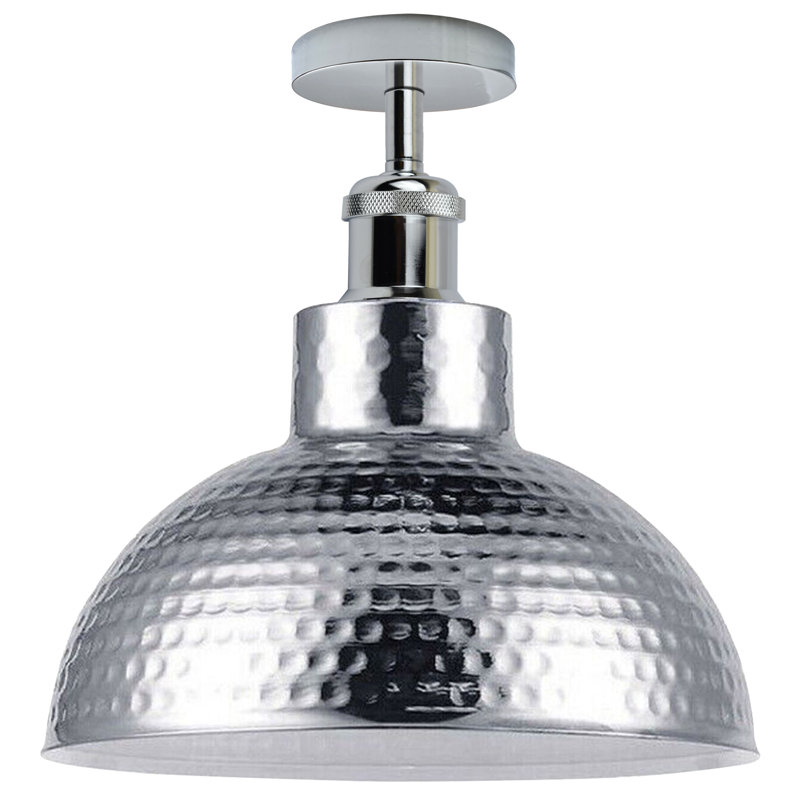 Kari Semi Flush Mount, Chrome