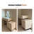 Makeup Vanity with Light mirror,5 drawers